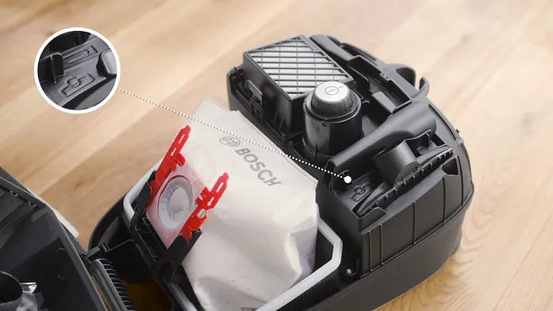 Bosch Aspirapolvere con Sacco BGB41HYG1H Bianco