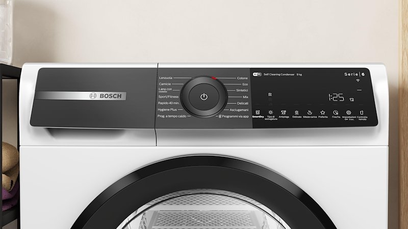 Bosch Asciugatrice 9kg Wqh245b0it Bianco