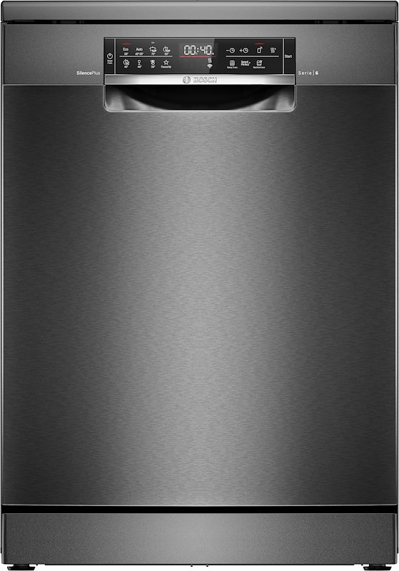 Bosch Lavastoviglie Serie 6 Sms6ecc12e Acciaio Nero