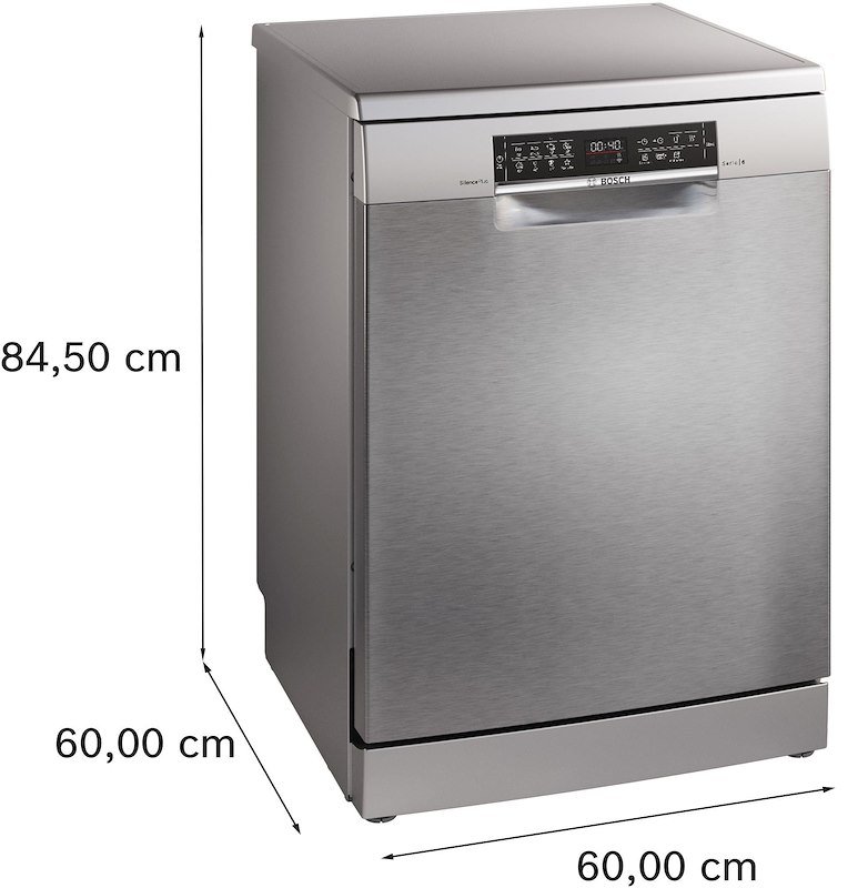 Bosch Lavastoviglie Sms6eci12e Acciaio