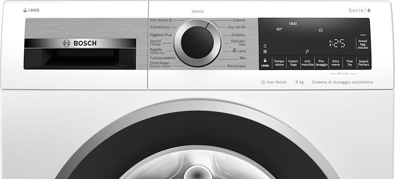 Bosch Lavatrice 9kg Wgg244f1it Bianco