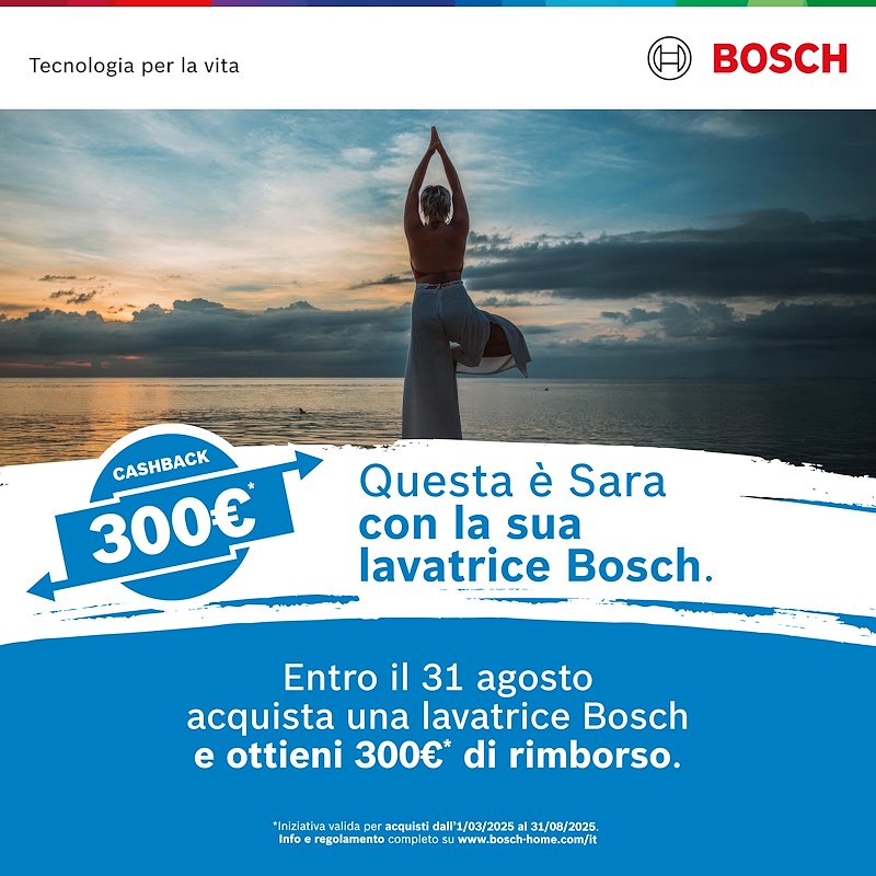 Bosch Lavatrice 9Kg Wgb24402it Serie 8 Bianco