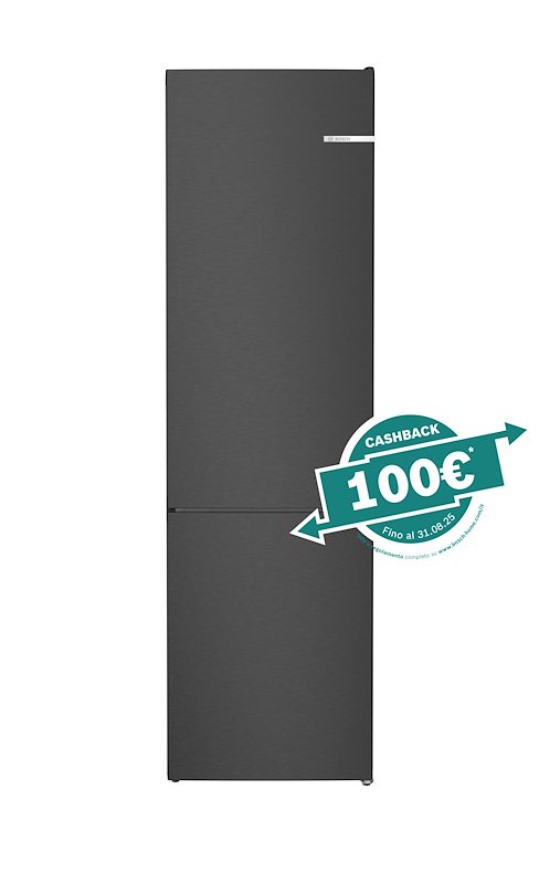 Bosch Frigorifero Combinato Kgn392xcf Acciaio Nero