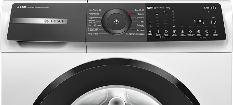 Bosch Lavatrice 10KG WGH254A0IT Bianco