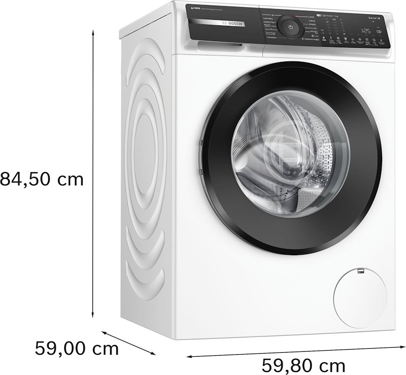 Bosch Lavatrice 10KG WGH254A0IT Bianco
