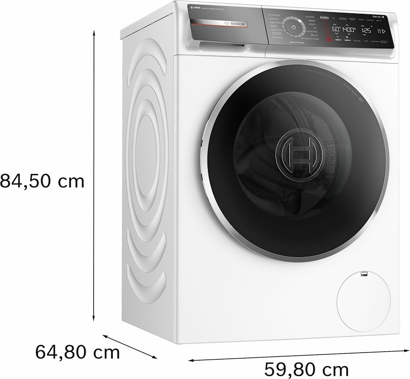 Bosch Lavatrice 10Kg Wgb254a0it Bianco