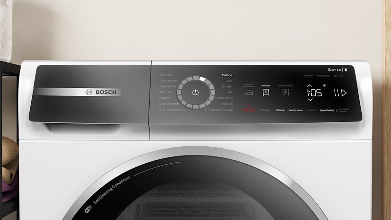 Bosch Asciugatrice 9 Kg Wqb246d0ii Bianco