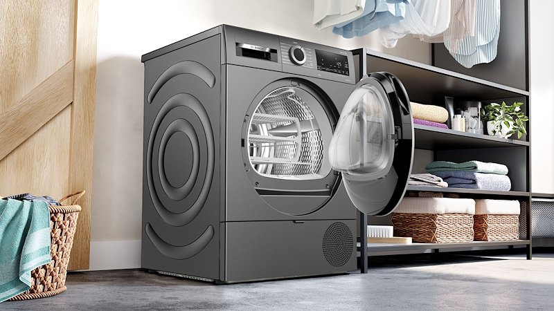 Bosch Asciugatrice Wqg243drii Serie 6 9Kg Antracite