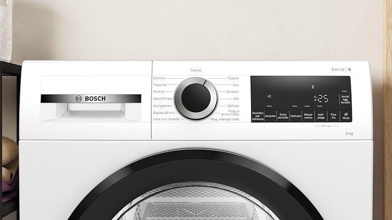 Bosch Asciugatrici SERIE 6 Wqg24201it Bianco