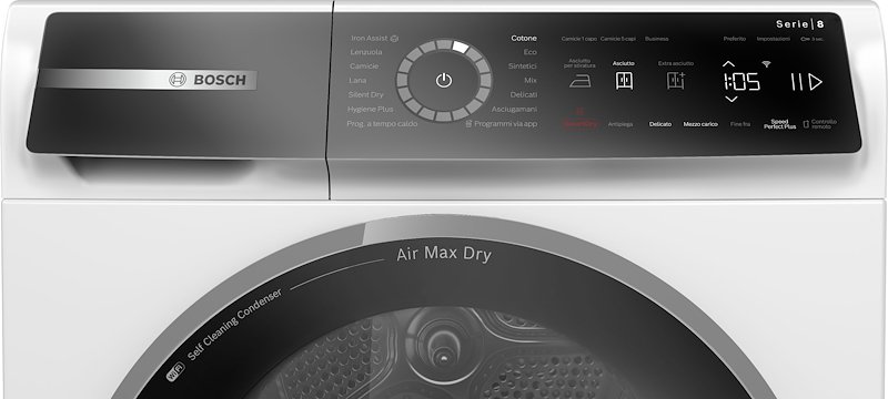 Bosch Asciugatrice 9KG Wrb247c0it Bianco