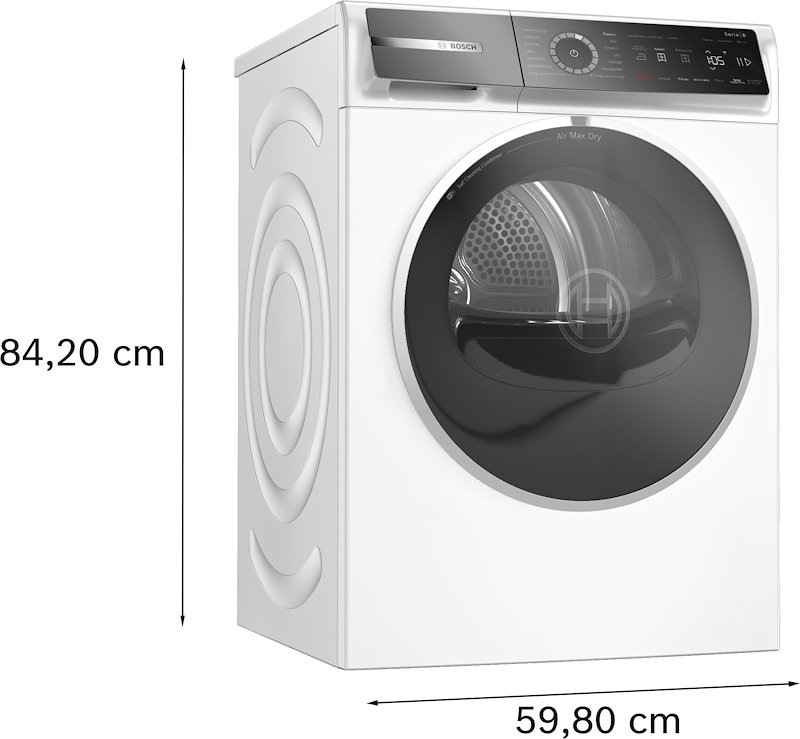 Bosch Asciugatrice 9KG Wrb247c0it Bianco