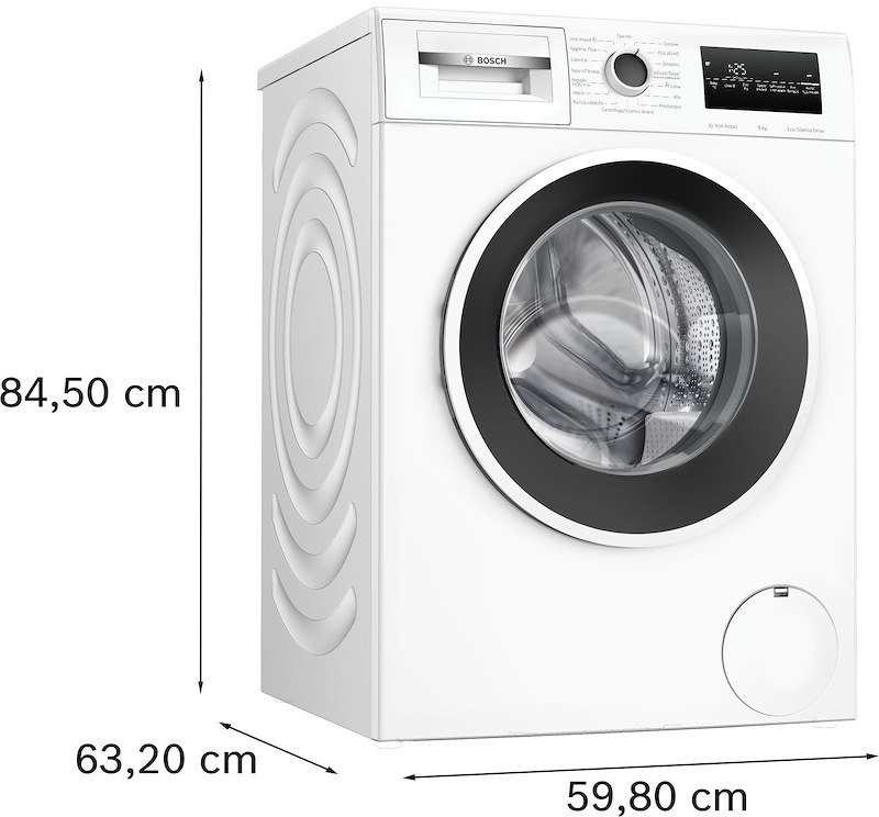 Bosch Lavatrice WAN28218IT 8kg Bianco
