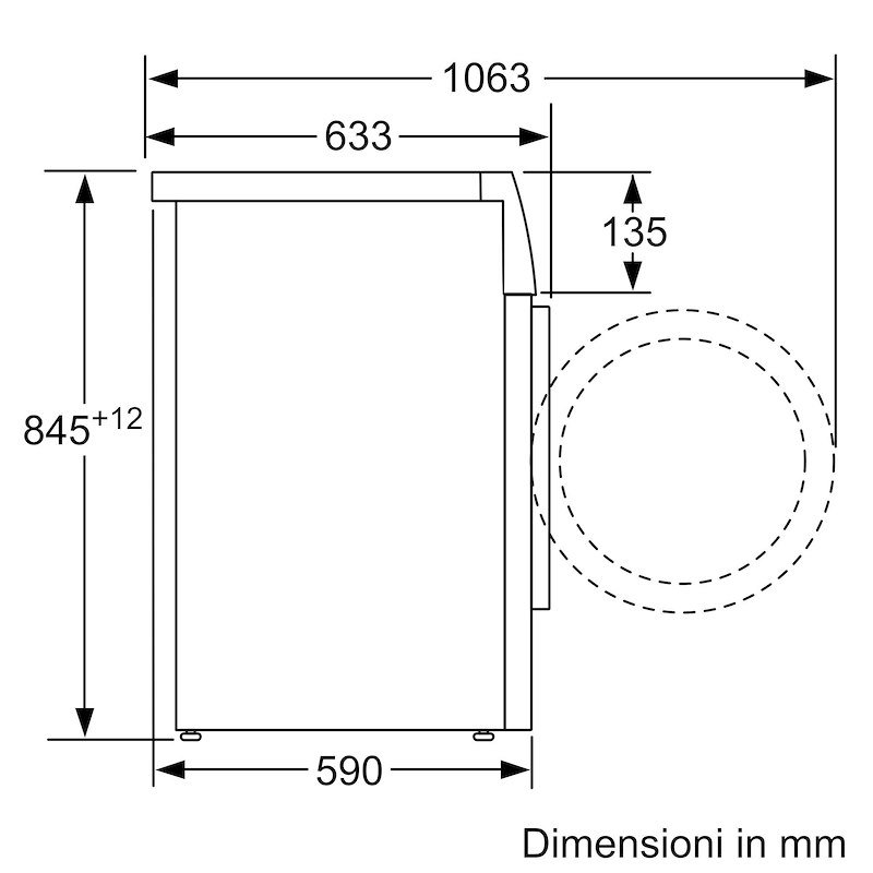 Bosch Lavatrice WAN28218IT 8kg Bianco