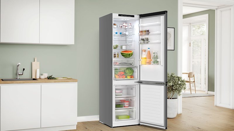 Bosch Frigorifero combinato Serie 4 Kgn39ocaf Acciaio