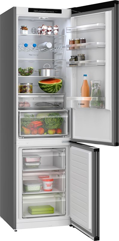 Bosch Frigorifero combinato Serie 4 Kgn39ocaf Acciaio