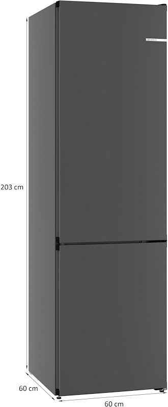 Bosch Frigorifero combinato Serie 4 Kgn39ocaf Acciaio