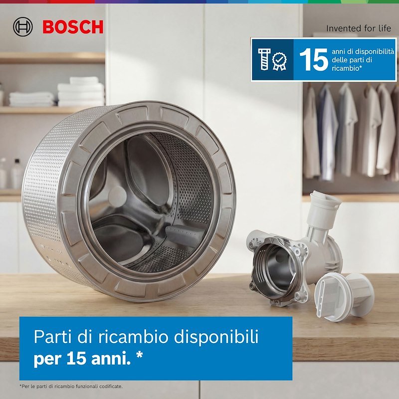 Bosch Lavatrice 11kg Wgb264a0it Bianco