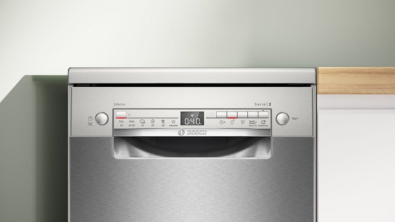 Bosch Lavastoviglie da libera installazione serie 2 Sps2hki55e Acciaio spazzolato