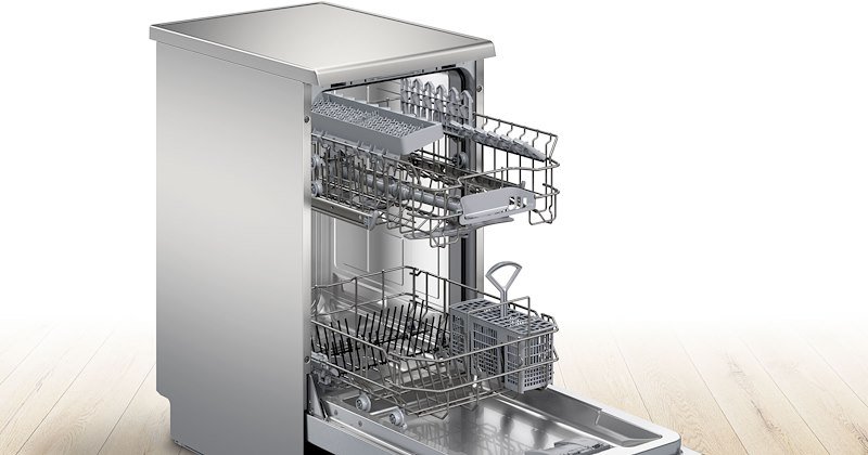 Bosch Lavastoviglie da libera installazione serie 2 Sps2hki55e Acciaio spazzolato