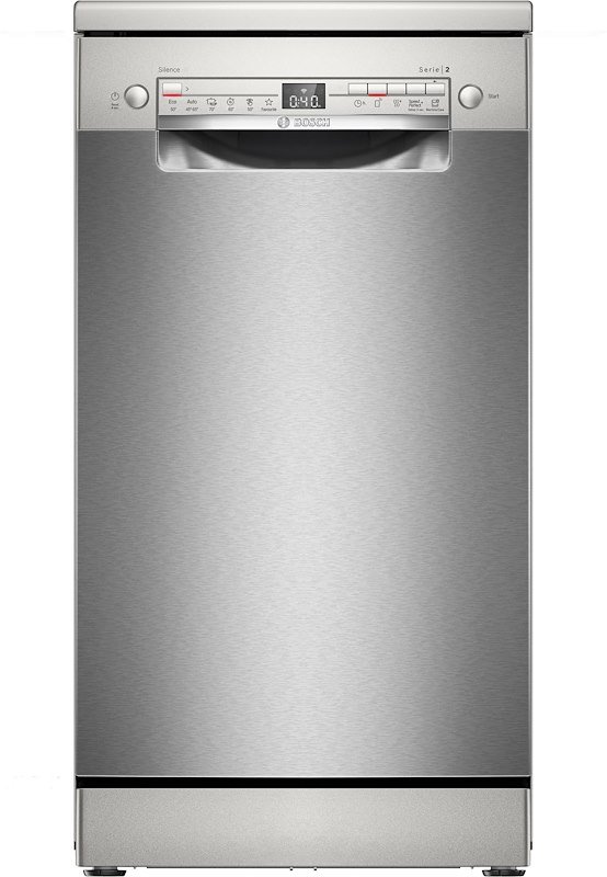 Bosch Lavastoviglie da libera installazione serie 2 Sps2hki55e Acciaio spazzolato
