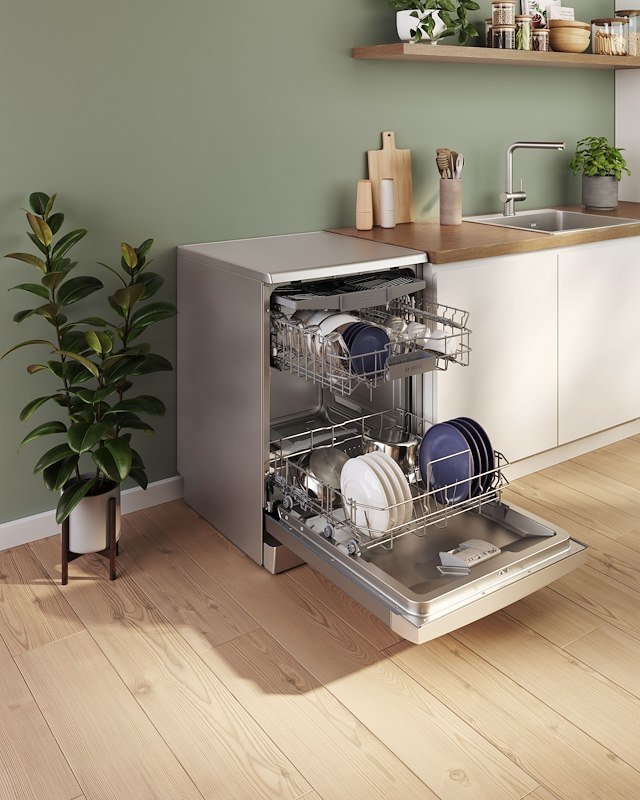 Bosch Lavastoviglie Serie 4 Sms4hmi10e  Acciaio spazzolato