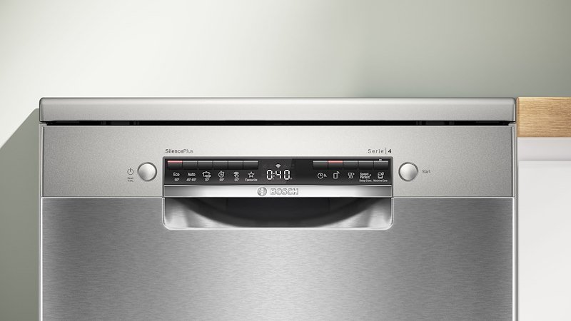 Bosch Lavastoviglie Serie 4 Sms4hmi10e  Acciaio spazzolato