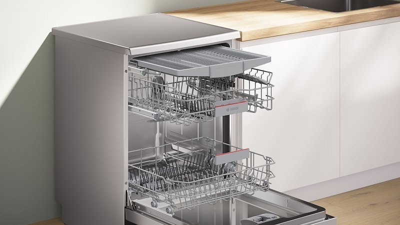 Bosch Lavastoviglie Serie 4 Sms4hmi10e  Acciaio spazzolato