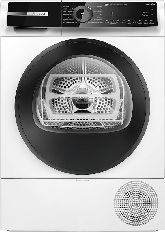 Bosch Asciugatrice 9 kg Serie 6 Wqn246d0it
