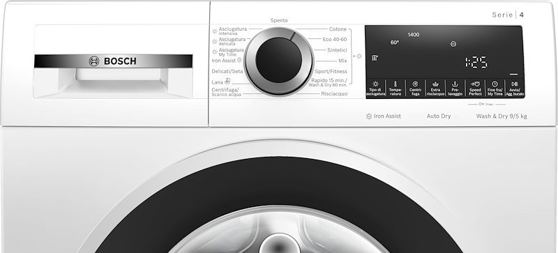 Bosch Lavasciuga 9/5 kg Serie 4 Wna14400it Bianco