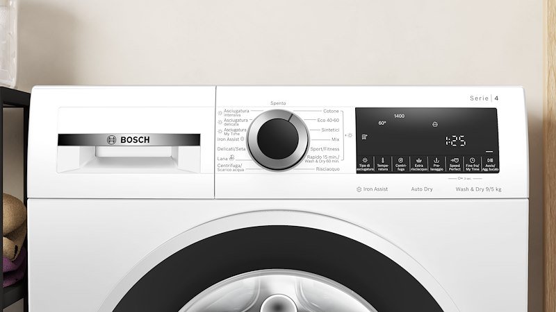 Bosch Lavasciuga 9/5 kg Serie 4 Wna14400it Bianco
