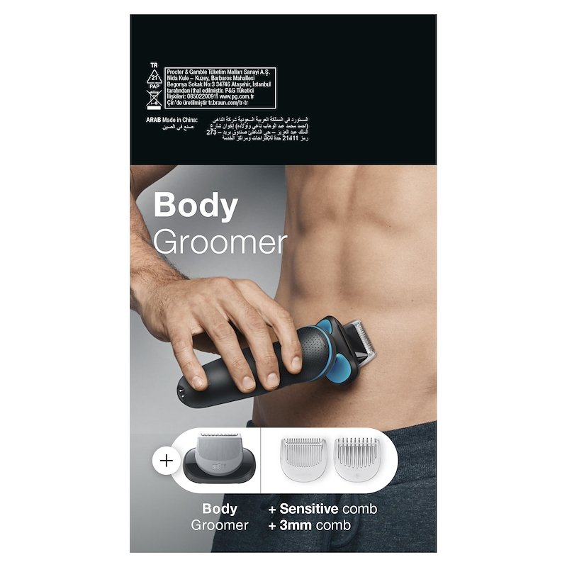 Braun - Rif.corpo + 2 Pettini