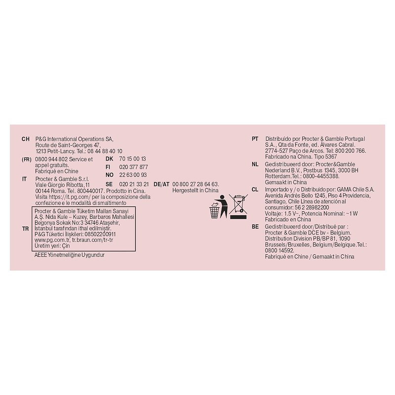 Braun Epilatore viso Fs100