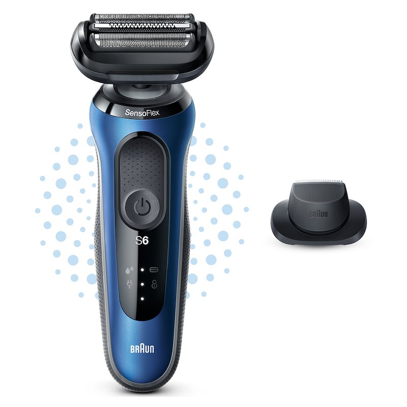 Braun Rasoio Elettrico Series  6 61-B1200s Blu