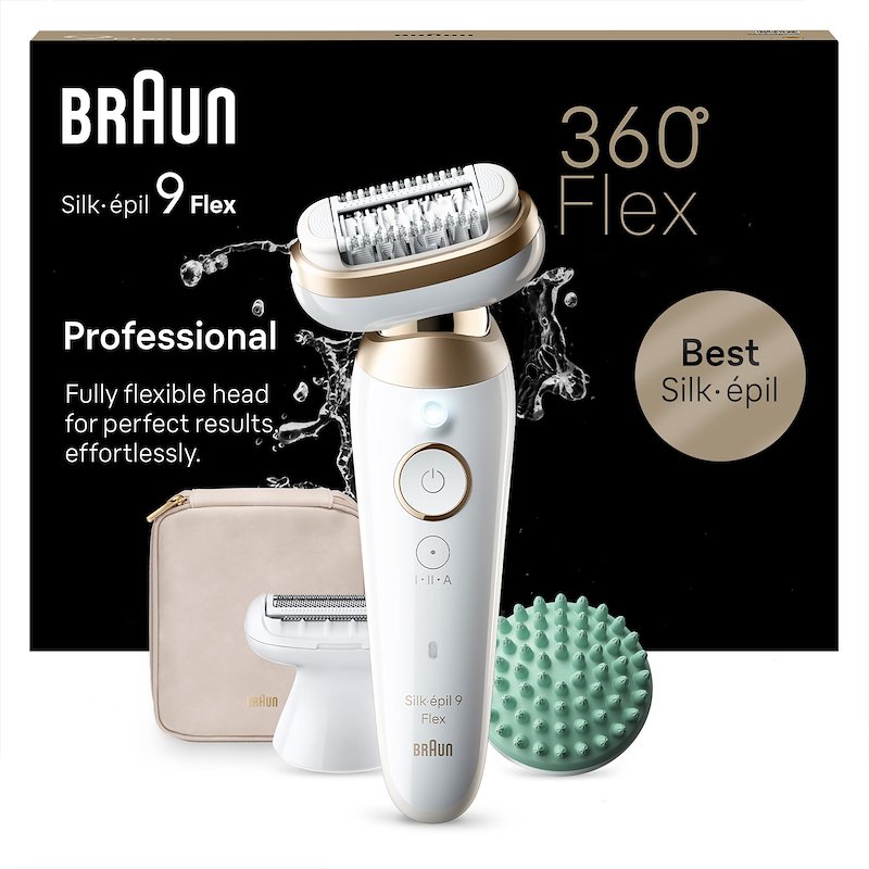 Braun Silk-Épil 9 Flex 9-071 3D Bianco / Oro