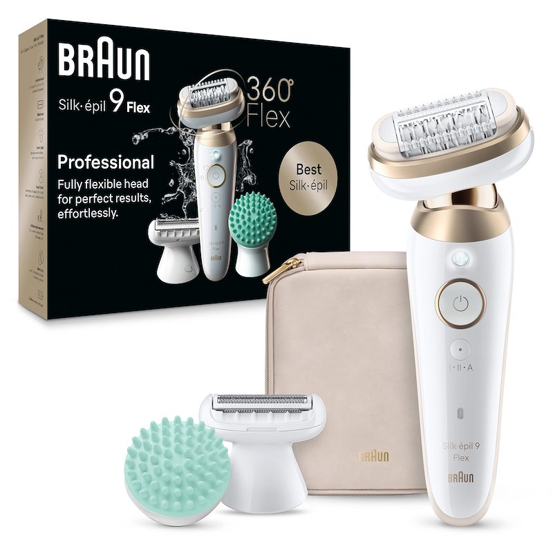 Braun Silk-Épil 9 Flex 9-071 3D Bianco / Oro