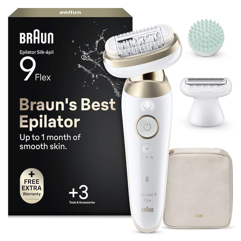 Braun Silk-Épil 9 Flex 9-071 3D Bianco / Oro