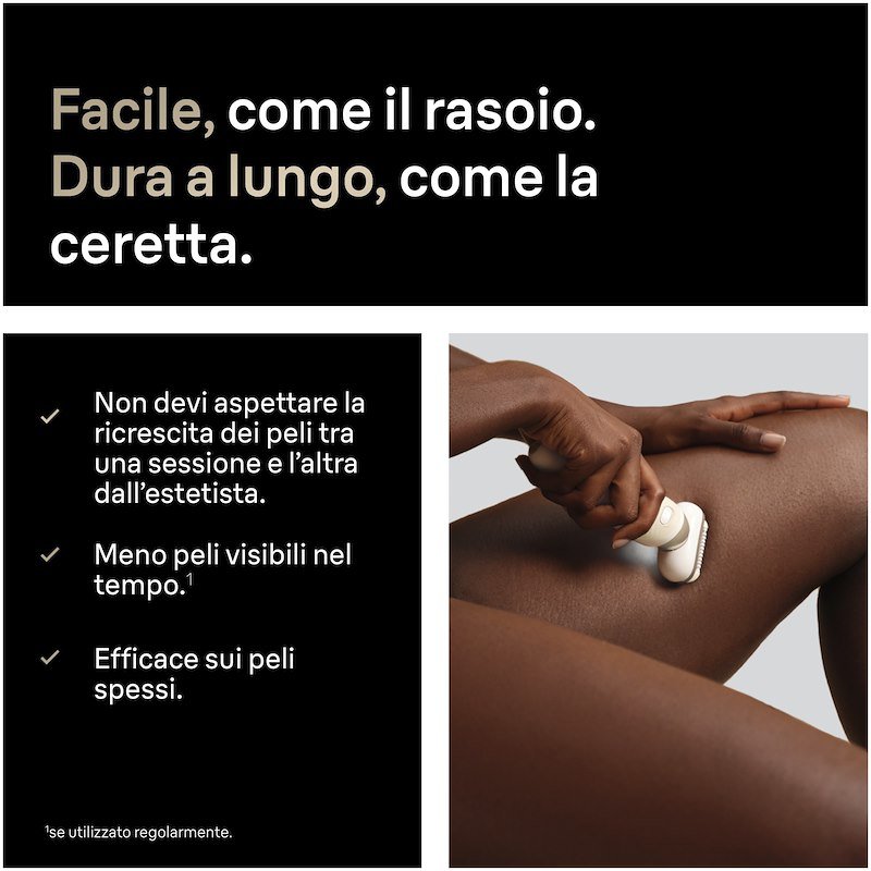 Braun Epilatore Elettrico Silk-Épil Flex 3D 9 9-011 Bianco / Oro