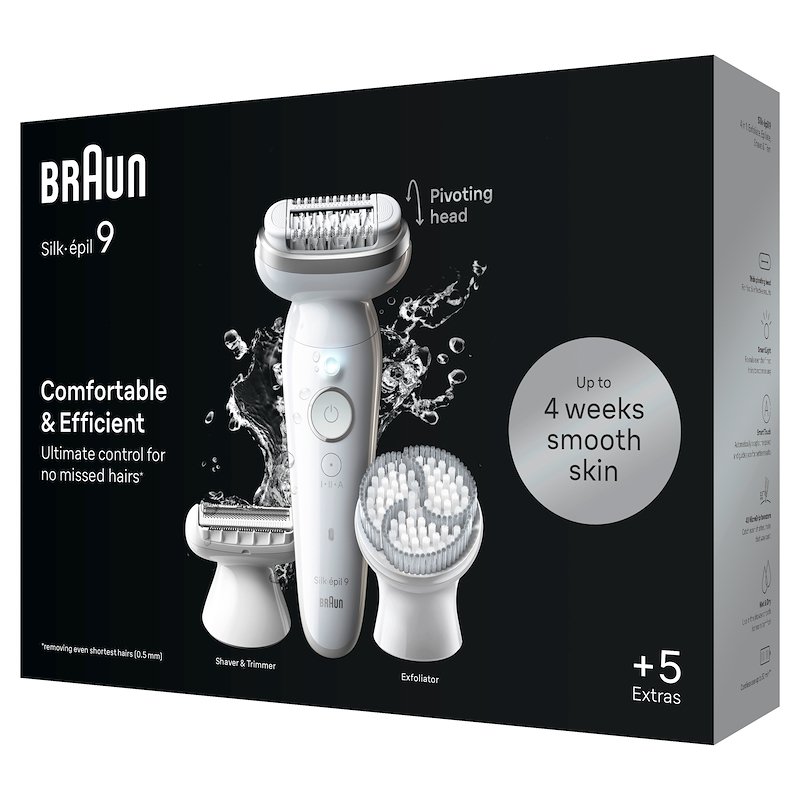 Braun Silk-Épil 9 9-061 Bianco / Argento