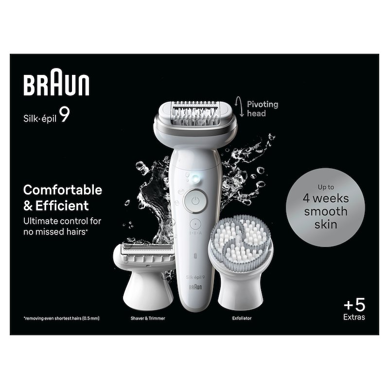 Braun Silk-Épil 9 9-061 Bianco / Argento