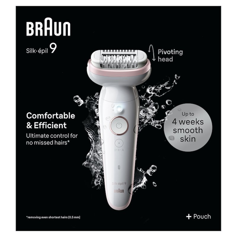 Braun Silk-Épil 9 9-000 Bianco/Rosa