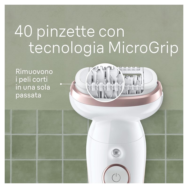 Braun Silk-Épil 9 9-000 Bianco/Rosa