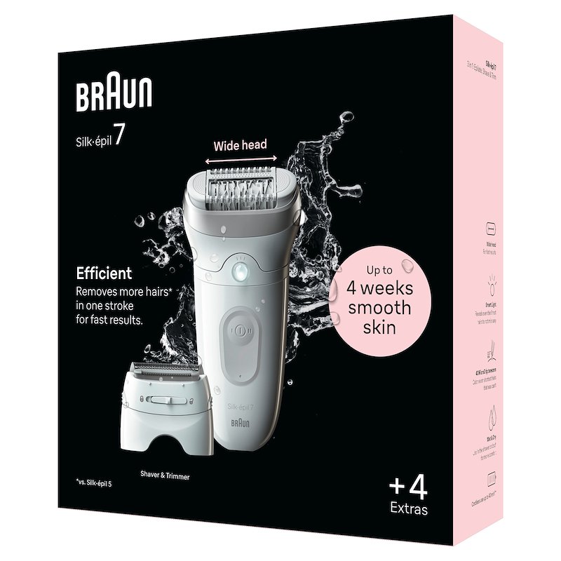 Braun Silk-Épil 7 7-041 Bianco / Argento