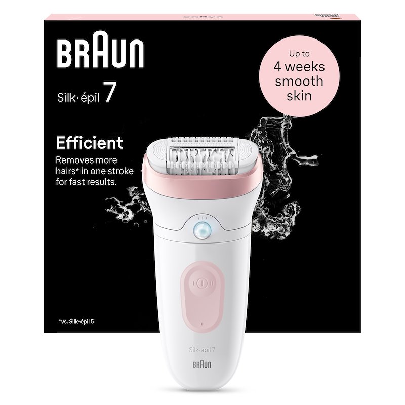 Braun Silk-Épil 7 7-000 Bianco / Rosa