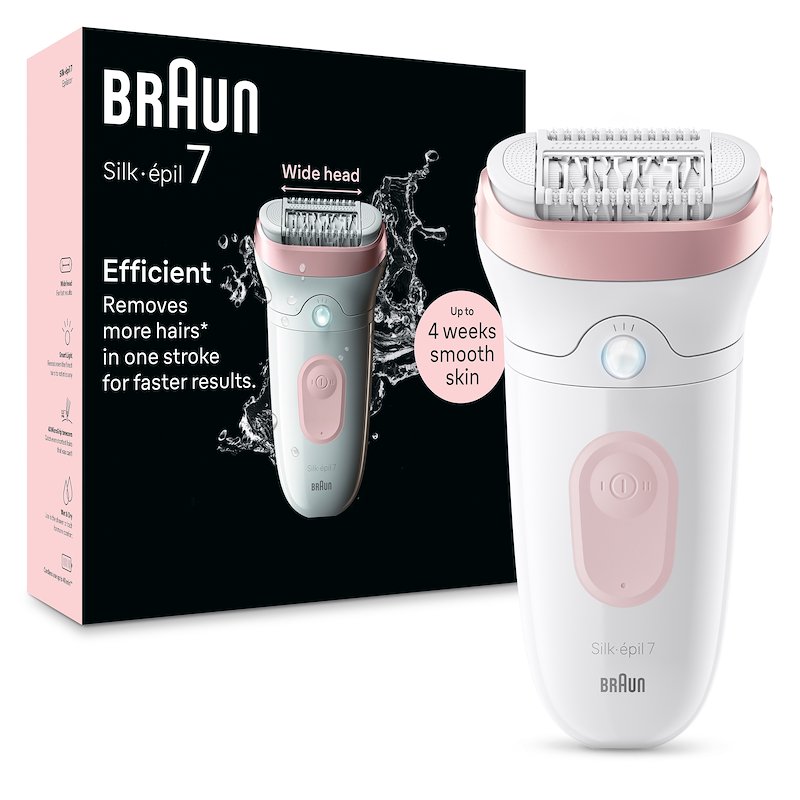 Braun Silk-Épil 7 7-000 Bianco / Rosa