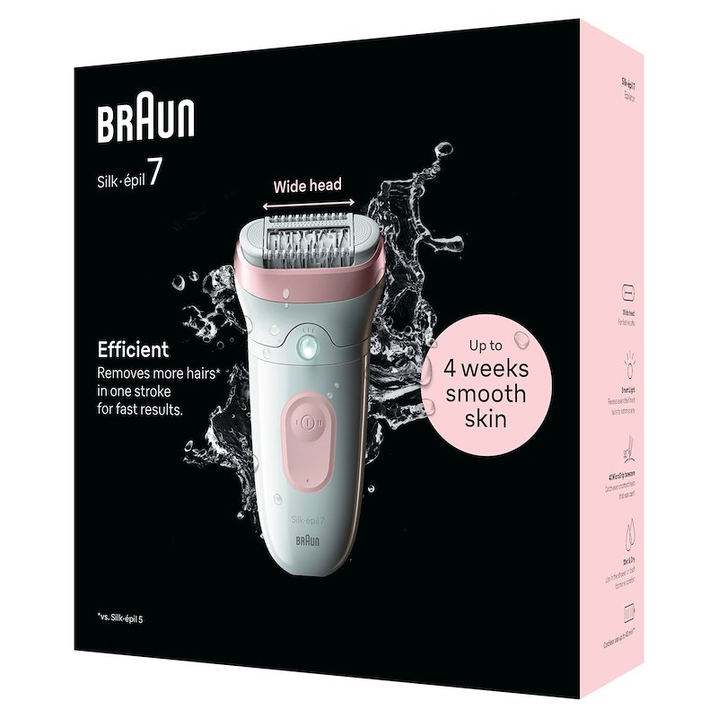 Braun Silk-Épil 7 7-000 Bianco / Rosa