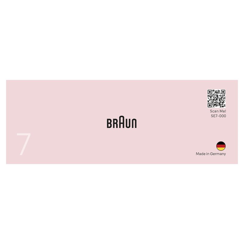Braun Silk-Épil 7 7-000 Bianco / Rosa