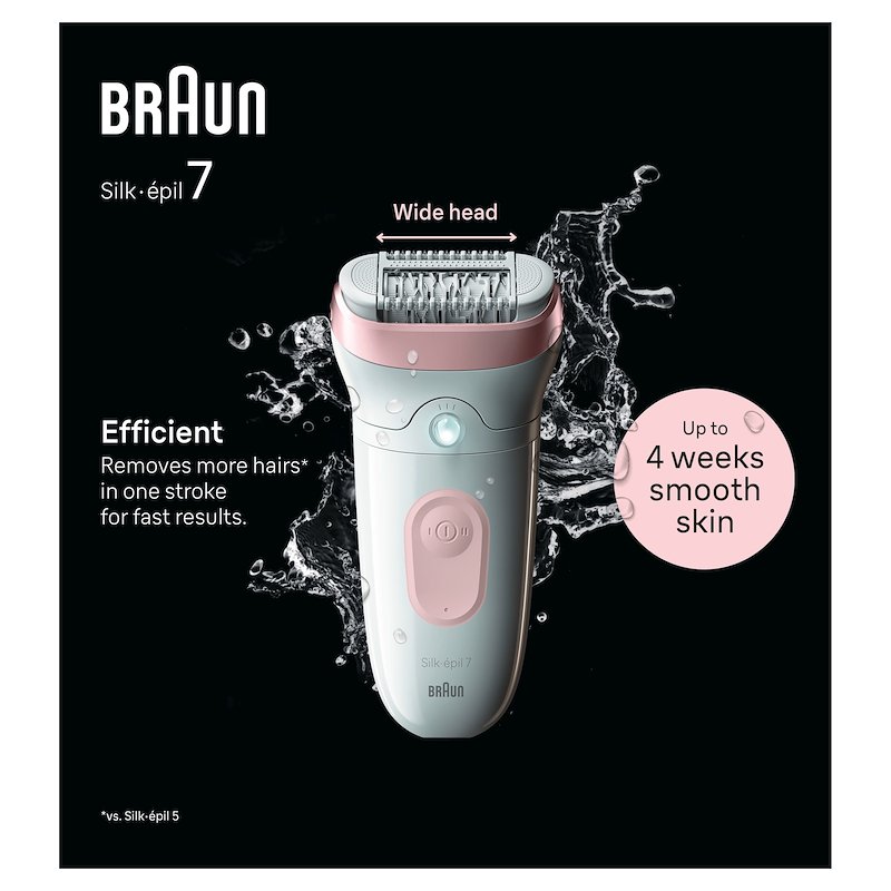 Braun Silk-Épil 7 7-000 Bianco / Rosa