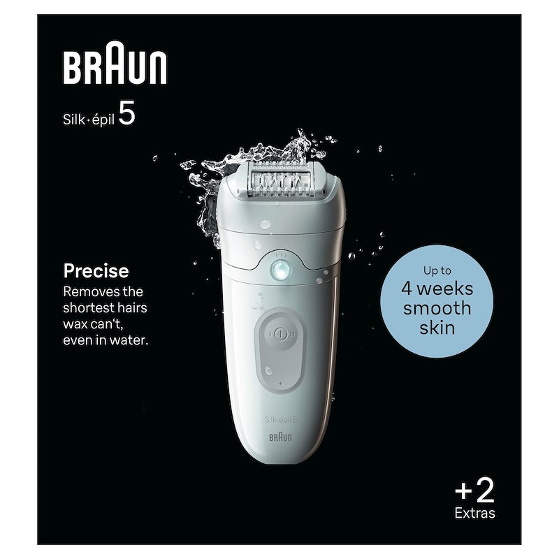 Braun Silk-Épil 5 5-011 Bianco / Grigio