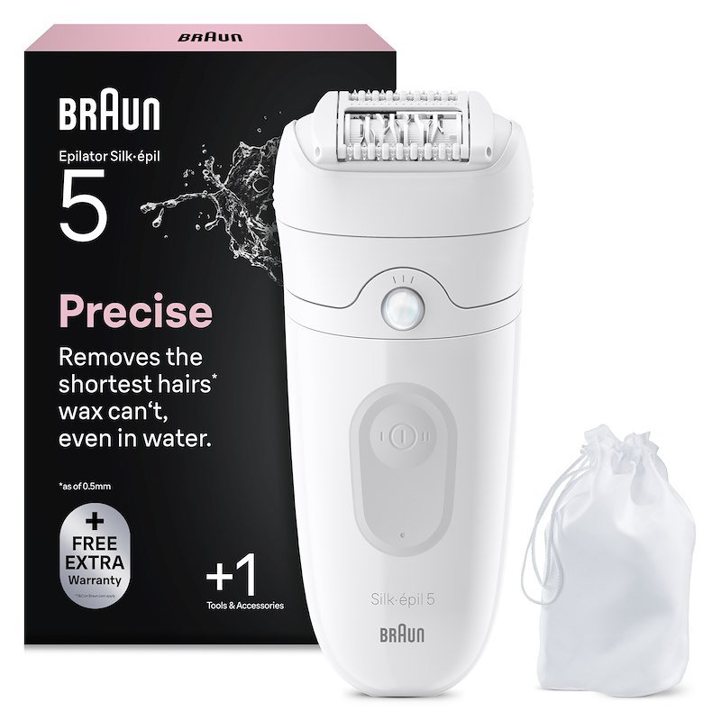 Braun Silk-Épil 5 5-011 Bianco / Grigio