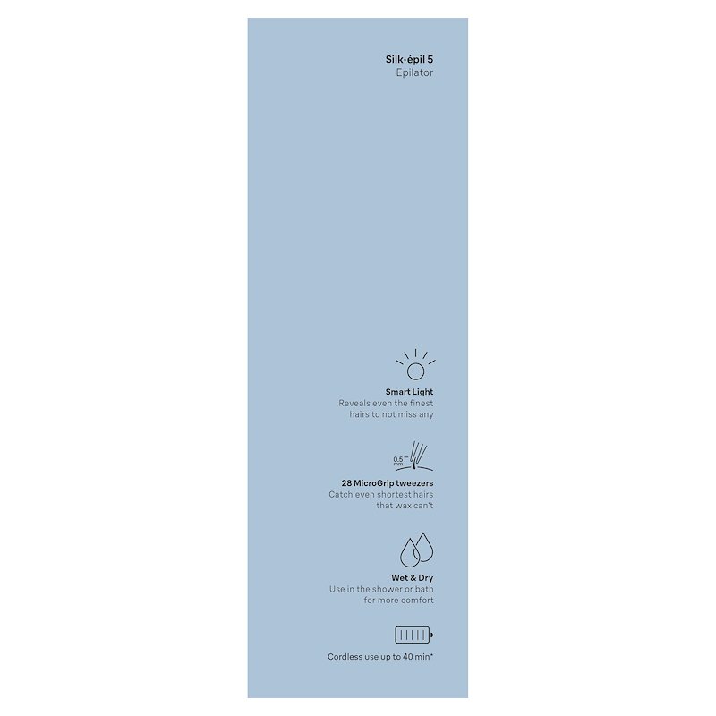 Braun Silk-Épil 5 5-011 Bianco / Grigio